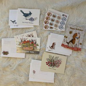 8 Assorted Cards with matching envelopes and seals